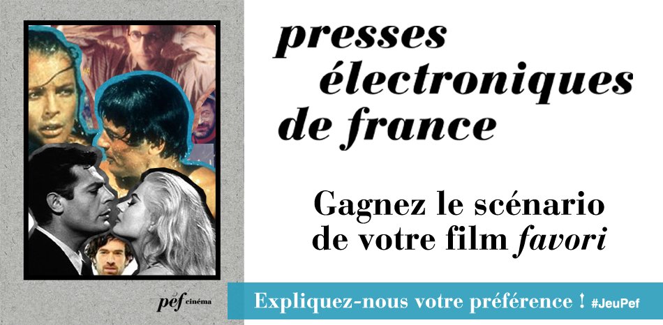 Article - Vous avez la parole : tentez de gagner un scénario édité aux Presses Électroniques de France !