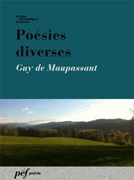 recueil - Poésies diverses de Guy de Maupassant, 